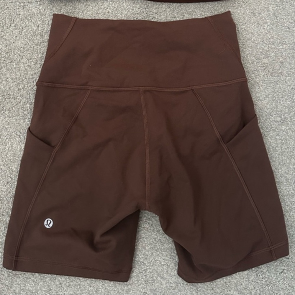 RESERVED lululemon biker shorts